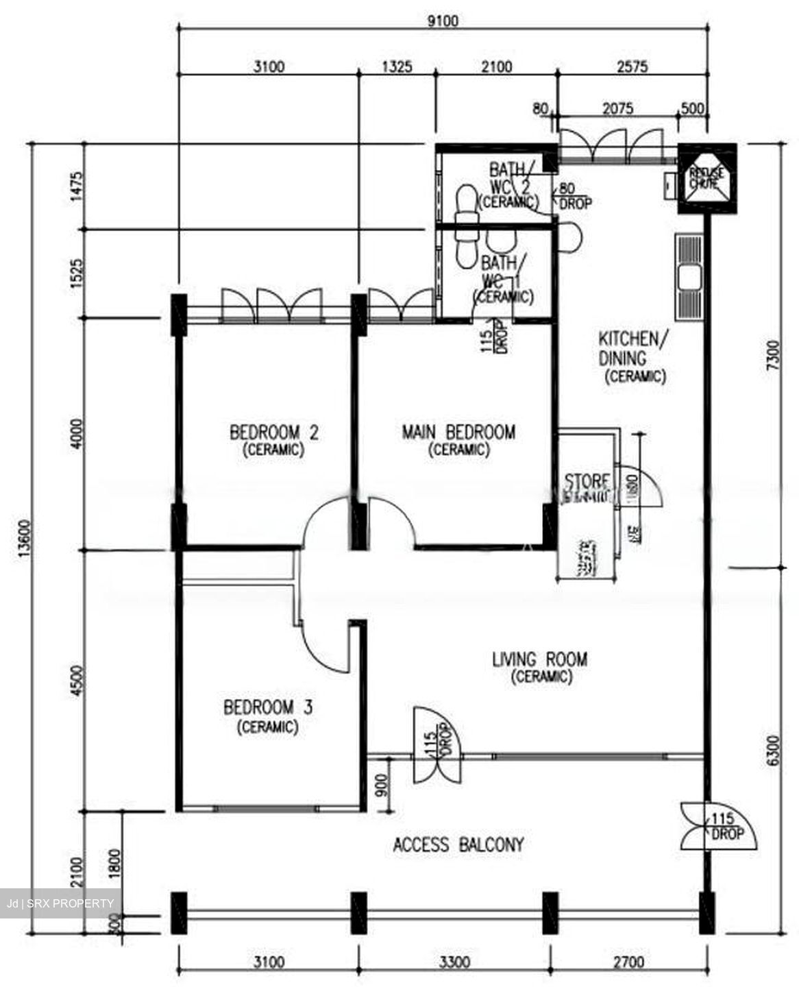 Blk 217 Petir Road (Bukit Panjang), HDB 4 Rooms #499451461